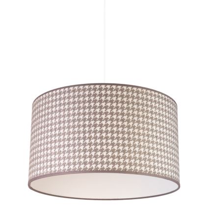 Duolla - Candeeiro suspenso KENT 1xE27/40W/230V diâmetro 45 cm cinzento