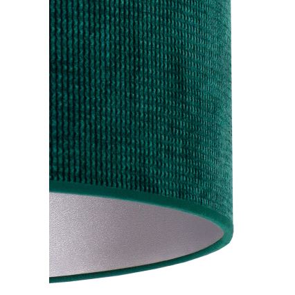 Duolla - Candeeiro suspenso LYON 1xE27/15W/230V diâmetro 40 cm verde