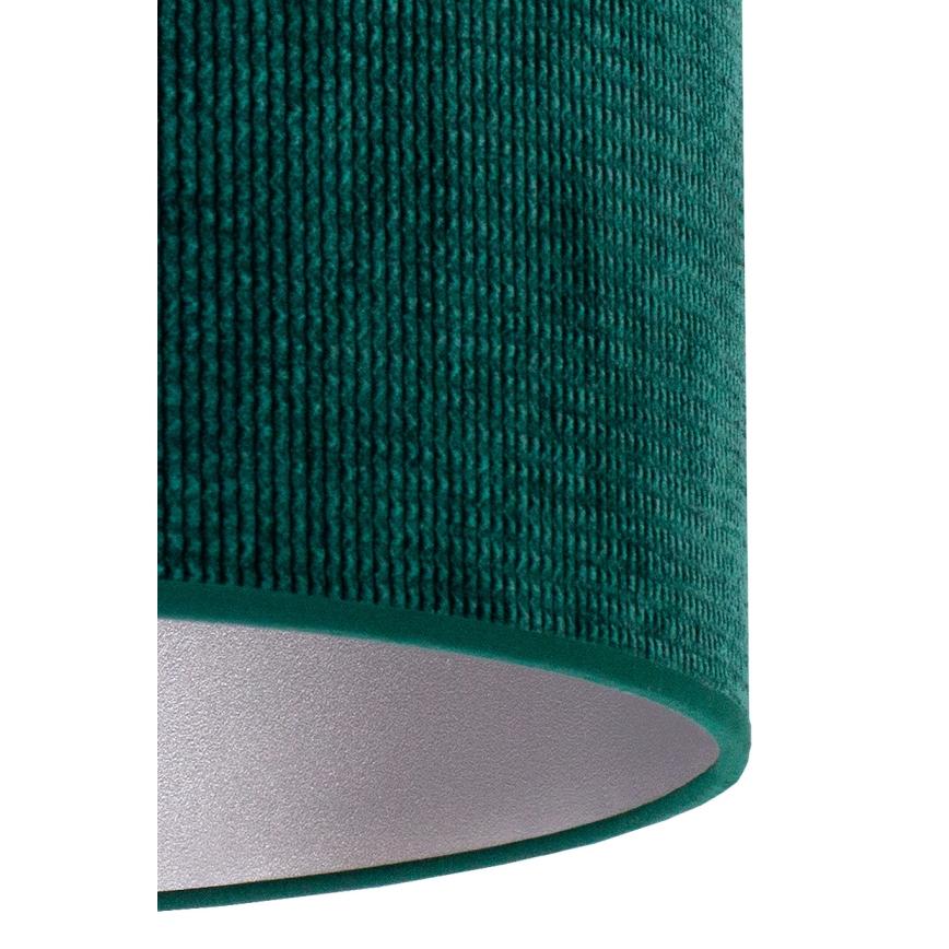 Duolla - Candeeiro suspenso LYON 1xE27/15W/230V diâmetro 40 cm verde