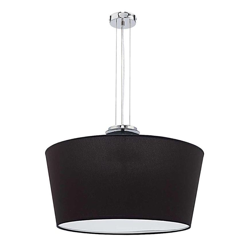 Duolla - Candeeiro suspenso OPERA 3xE14/40W/230V diâmetro 55 cm preto