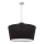 Duolla - Candeeiro suspenso OPERA 3xE14/40W/230V diâmetro 55 cm preto