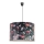 Duolla - Candeeiro suspenso PRINT L 1xE27/40W/230V diâmetro 45 cm flores
