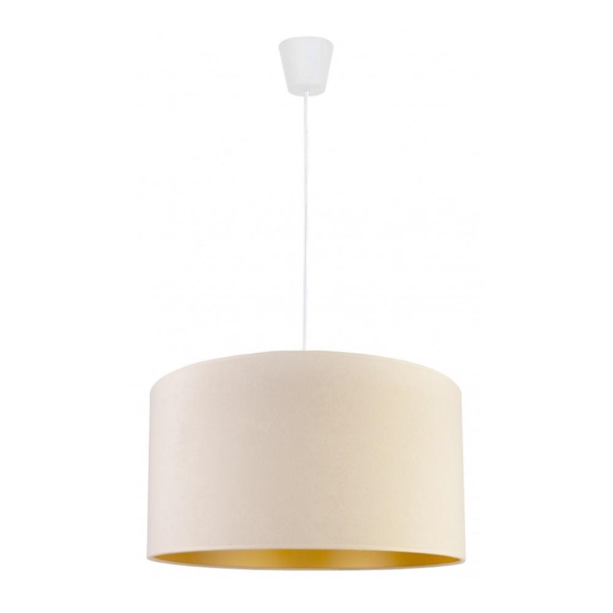 Duolla - Candeeiro suspenso ROLLER 1xE27/40W/230V diâmetro 40 cm creme