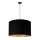 Duolla - Candeeiro suspenso ROLLER 1xE27/40W/230V diâmetro 45 cm preto