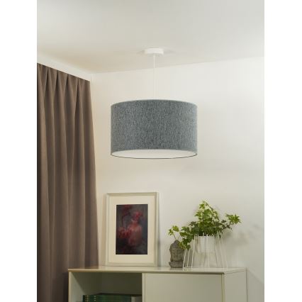 Duolla - Candeeiro suspenso ROLLER ECO RECYCLING 1xE27/15W/230V diâmetro 45 cm verde