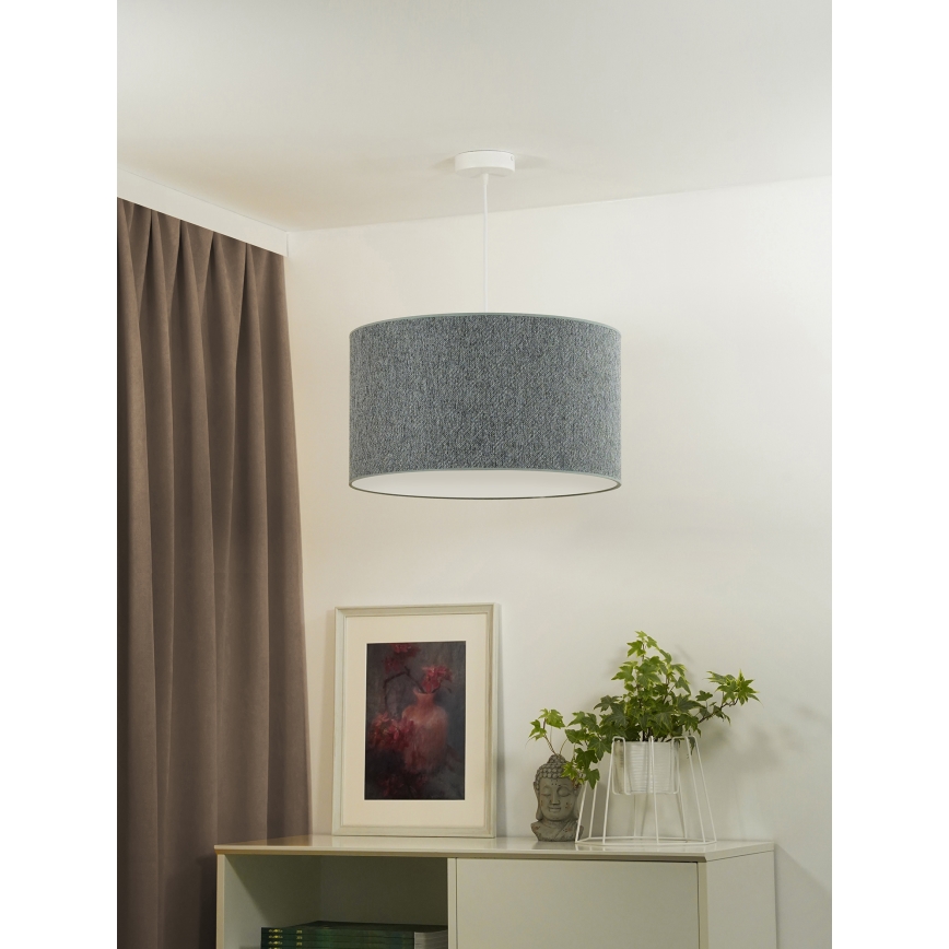 Duolla - Candeeiro suspenso ROLLER ECO RECYCLING 1xE27/15W/230V diâmetro 45 cm verde