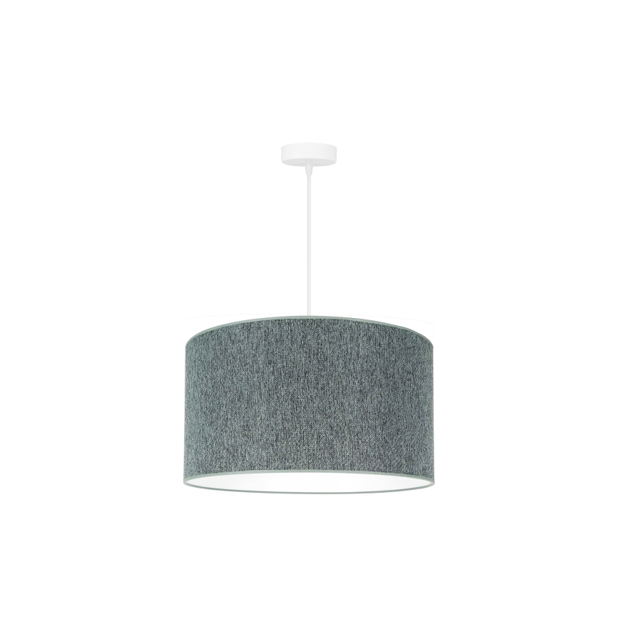 Duolla - Candeeiro suspenso ROLLER ECO RECYCLING 1xE27/15W/230V diâmetro 45 cm verde