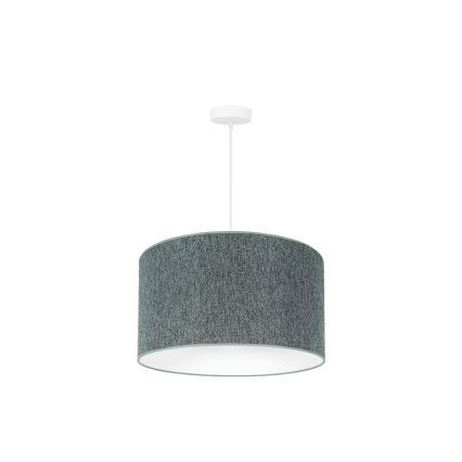Duolla - Candeeiro suspenso ROLLER ECO RECYCLING 1xE27/15W/230V diâmetro 45 cm verde
