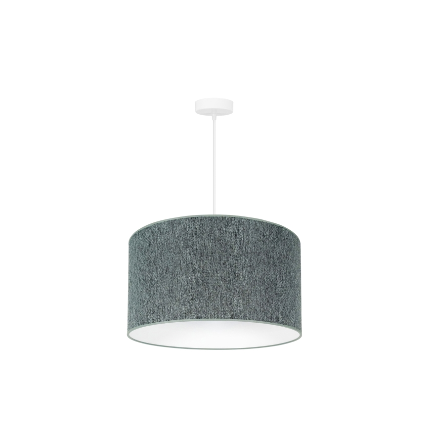 Duolla - Candeeiro suspenso ROLLER ECO RECYCLING 1xE27/15W/230V diâmetro 45 cm verde