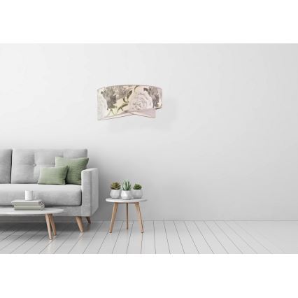 Duolla - Candeeiro suspenso ROYAL 1xE27/40W/230V diâmetro 50 cm cinzento