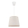 Duolla - Candeeiro suspenso SOLO 1xE27/40W/230V diâmetro 24 cm bege claro