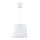 Duolla - Candeeiro suspenso SOLO 1xE27/40W/230V diâmetro 24 cm branco