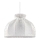 Duolla - Candeeiro suspenso SYMPHONY 1xE27/40W/230V diâmetro 38 cm branco