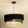 Duolla - Candeeiro suspenso TRIO 1xE27/15W/230V diâmetro 45 cm preto/verde/branco