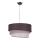 Duolla - Candeeiro suspenso TRIO 1xE27/40W/230V diâmetro 45 cm antracite/cinzento/branco