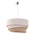 Duolla - Candeeiro suspenso TRIO 1xE27/40W/230V diâmetro 45 cm bege/castanho