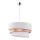 Duolla - Candeeiro suspenso TRIO 1xE27/40W/230V diâmetro 45 cm dourado/branco