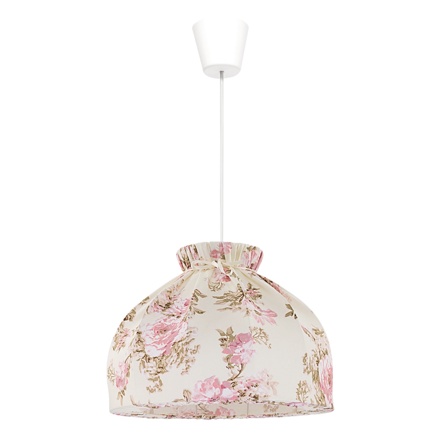 Duolla - Candeeiro suspenso VIOLIN 1xE27/40W/230V diâmetro 38 cm rosa