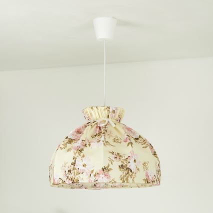 Duolla - Candeeiro suspenso VIOLIN 1xE27/40W/230V diâmetro 38 cm rosa