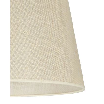 Duolla - Candeeiro suspenso YUTE 1xE27/15W/230V diâmetro 38 cm cinzento