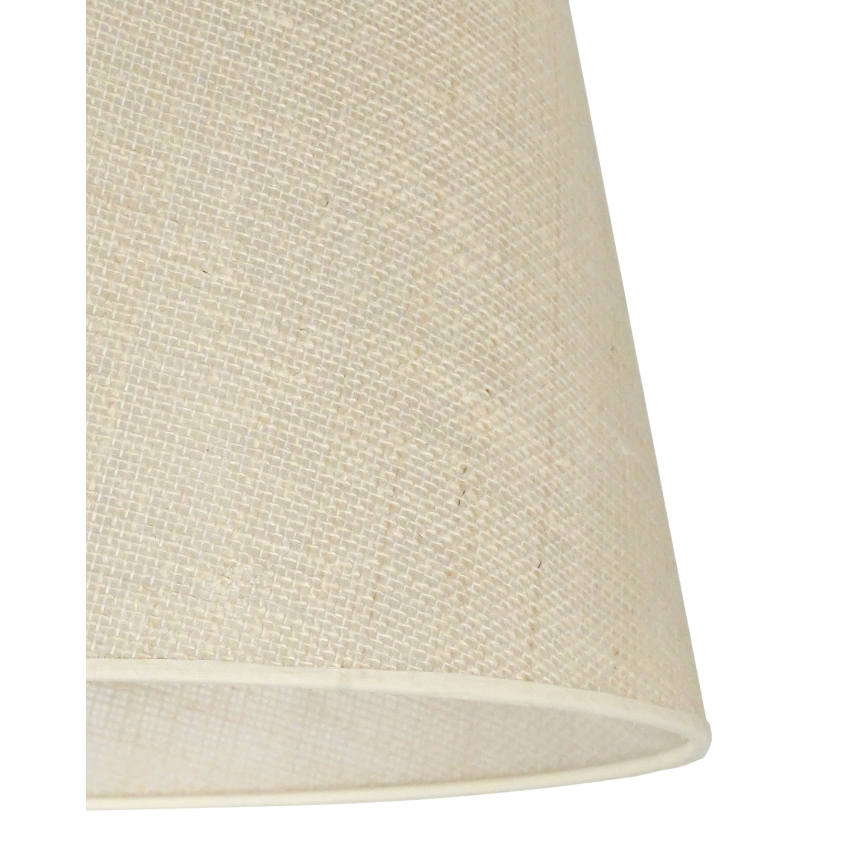 Duolla - Candeeiro suspenso YUTE 1xE27/15W/230V diâmetro 38 cm cinzento