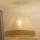 Duolla - Candeeiro suspenso YUTE AVIGNON 1xE27/15W/230V diâmetro 60 cm cinzento/castanho