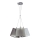 Duolla - Candelabro num fio ROSSA 3xE27/40W/230V antracite/cinzento
