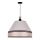 Duolla - Candelabro suspenso AVIGNON 1xE27/15W/230V diâmetro 60 cm bege