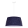 Duolla - Candelabro suspenso BOUCLE 1xE27/15W/230V diâmetro 50 cm azul