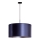 Duolla - Candelabro suspenso CANNES 1xE27/15W/230V diâmetro 45 cm azul/prateado