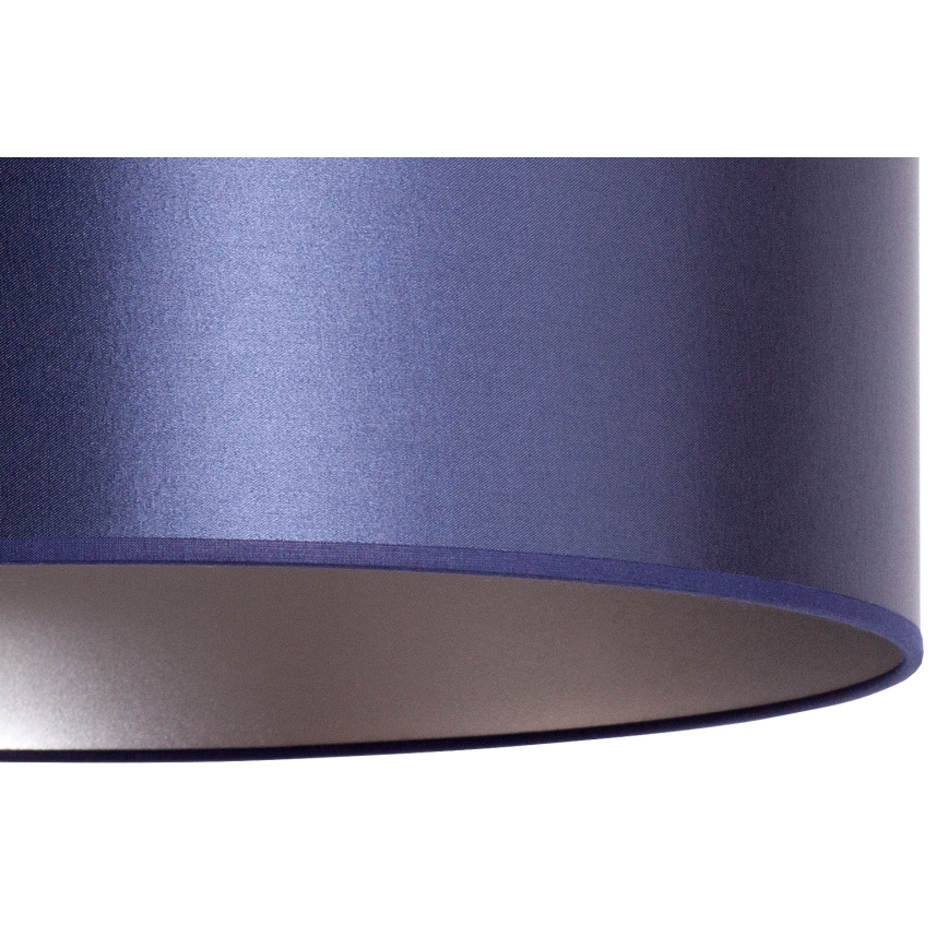 Duolla - Candelabro suspenso CANNES 1xE27/15W/230V diâmetro 45 cm azul/prateado
