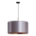 Duolla - Candelabro suspenso CANNES 1xE27/15W/230V diâmetro 45 cm prateado/cobre