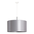 Duolla - Candelabro suspenso CANNES 1xE27/15W/230V diâmetro 45 cm prateado