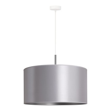 Duolla - Candelabro suspenso CANNES 1xE27/15W/230V diâmetro 45 cm prateado
