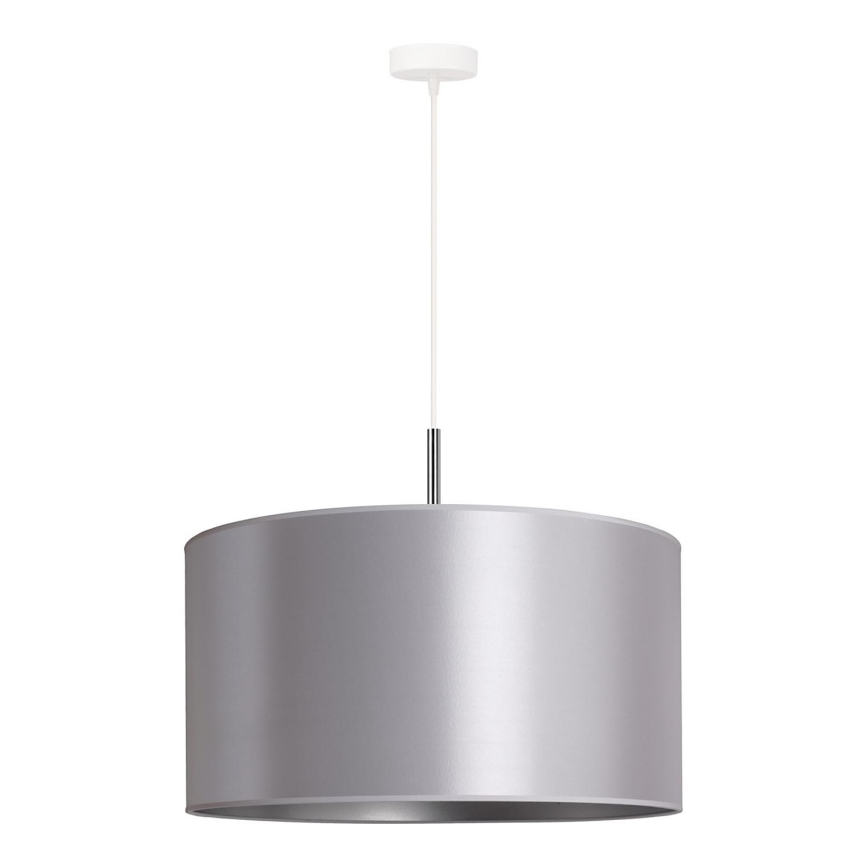 Duolla - Candelabro suspenso CANNES 1xE27/15W/230V diâmetro 45 cm prateado