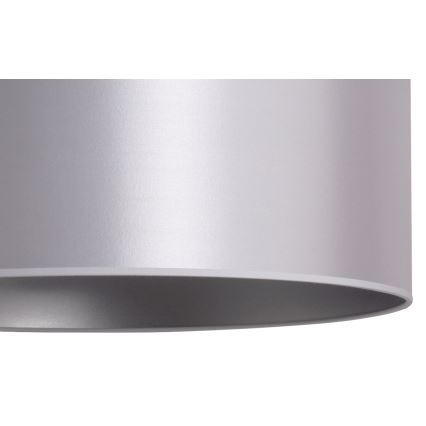 Duolla - Candelabro suspenso CANNES 1xE27/15W/230V diâmetro 45 cm prateado