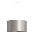 Duolla - Candelabro suspenso CANNES 1xE27/15W/230V diâmetro 45 cm prateado