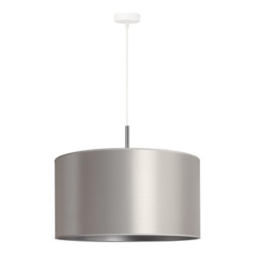 Duolla - Candelabro suspenso CANNES 1xE27/15W/230V diâmetro 45 cm prateado