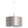 Duolla - Candelabro suspenso CANNES 1xE27/15W/230V diâmetro 45 cm prateado