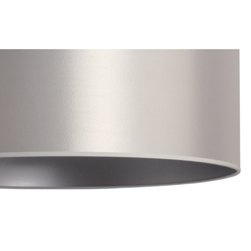 Duolla - Candelabro suspenso CANNES 1xE27/15W/230V diâmetro 45 cm prateado