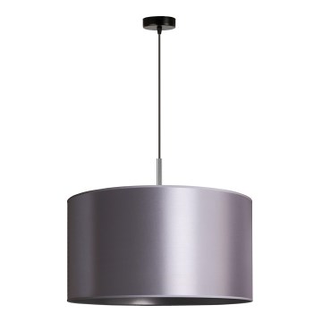 Duolla - Candelabro suspenso CANNES 1xE27/15W/230V diâmetro 45 cm prateado