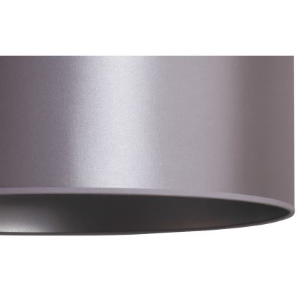Duolla - Candelabro suspenso CANNES 1xE27/15W/230V diâmetro 45 cm prateado