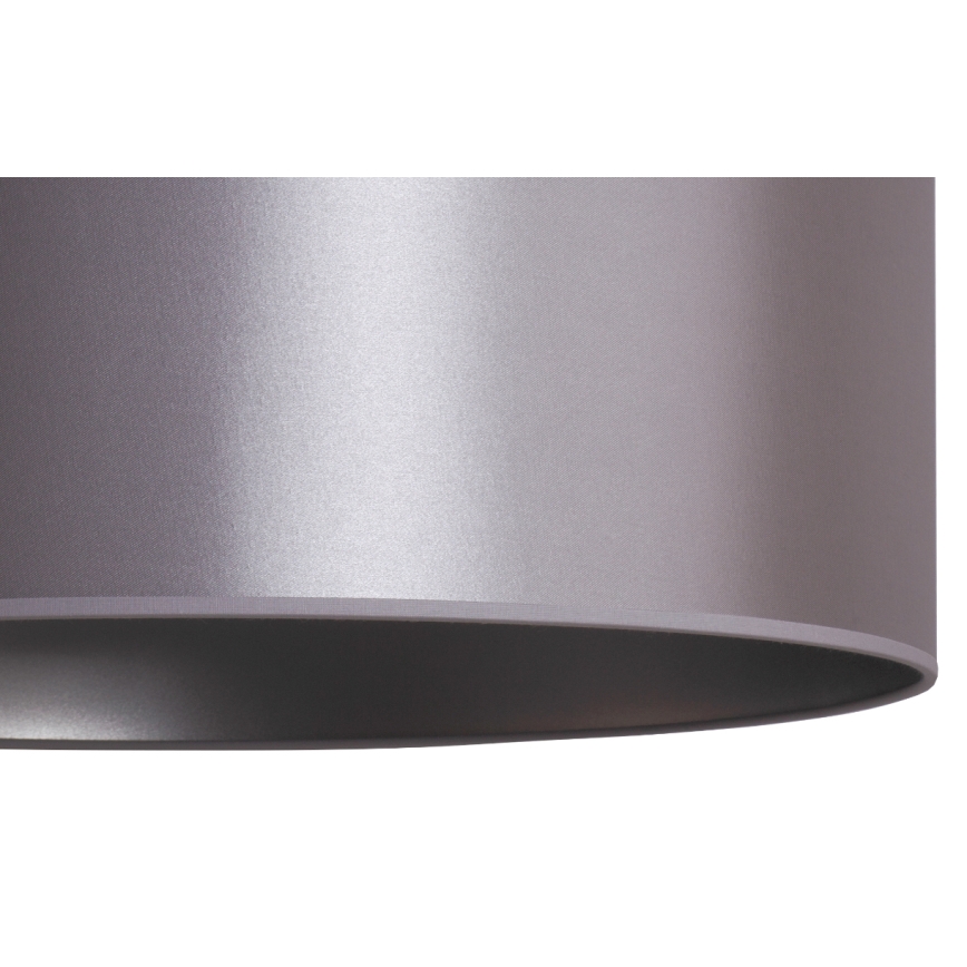 Duolla - Candelabro suspenso CANNES 1xE27/15W/230V diâmetro 45 cm prateado