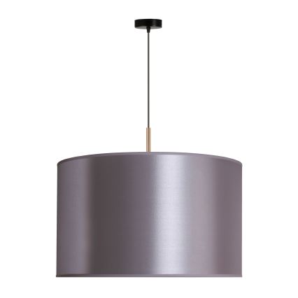 Duolla - Candelabro suspenso CANNES 1xE27/15W/230V diâmetro 50 cm prateado/cobre