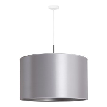 Duolla - Candelabro suspenso CANNES 1xE27/15W/230V diâmetro 50 cm prateado
