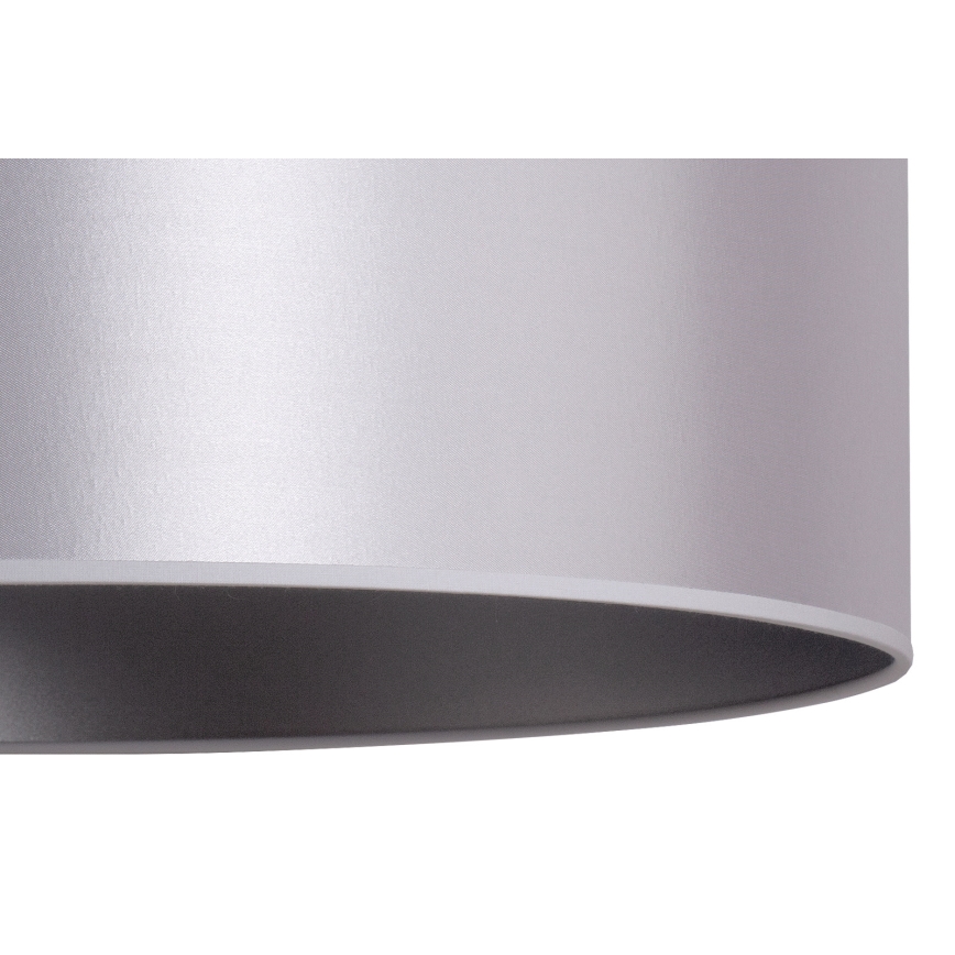 Duolla - Candelabro suspenso CANNES 1xE27/15W/230V diâmetro 50 cm prateado
