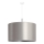 Duolla - Candelabro suspenso CANNES 1xE27/15W/230V diâmetro 50 cm prateado
