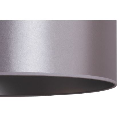 Duolla - Candelabro suspenso CANNES 1xE27/15W/230V diâmetro 50 cm prateado