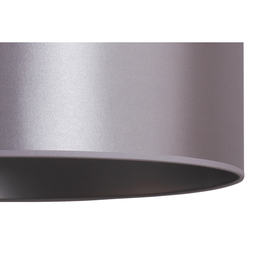 Duolla - Candelabro suspenso CANNES 1xE27/15W/230V diâmetro 50 cm prateado