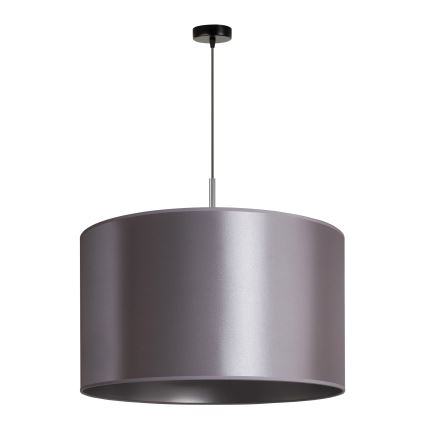Duolla - Candelabro suspenso CANNES 1xE27/15W/230V diâmetro 50 cm prateado
